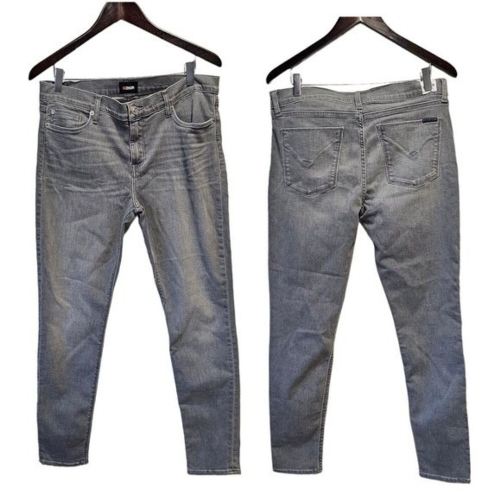 HUDSON Krista Super Skinny‎ Gray Jeans Mid Rise Full Length 31